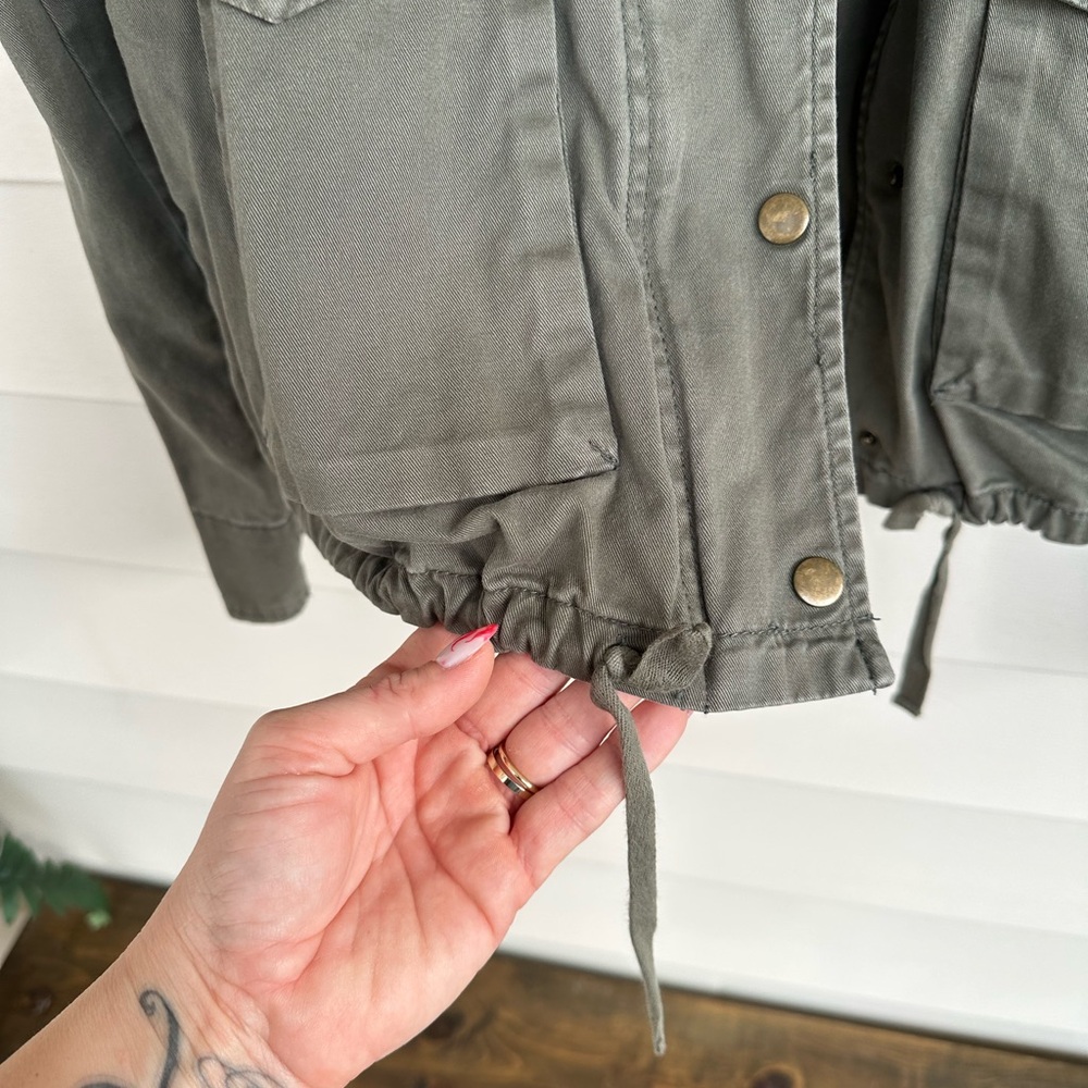 Caslon Utility Jacket in Dark Olive - Picture 4 of 6